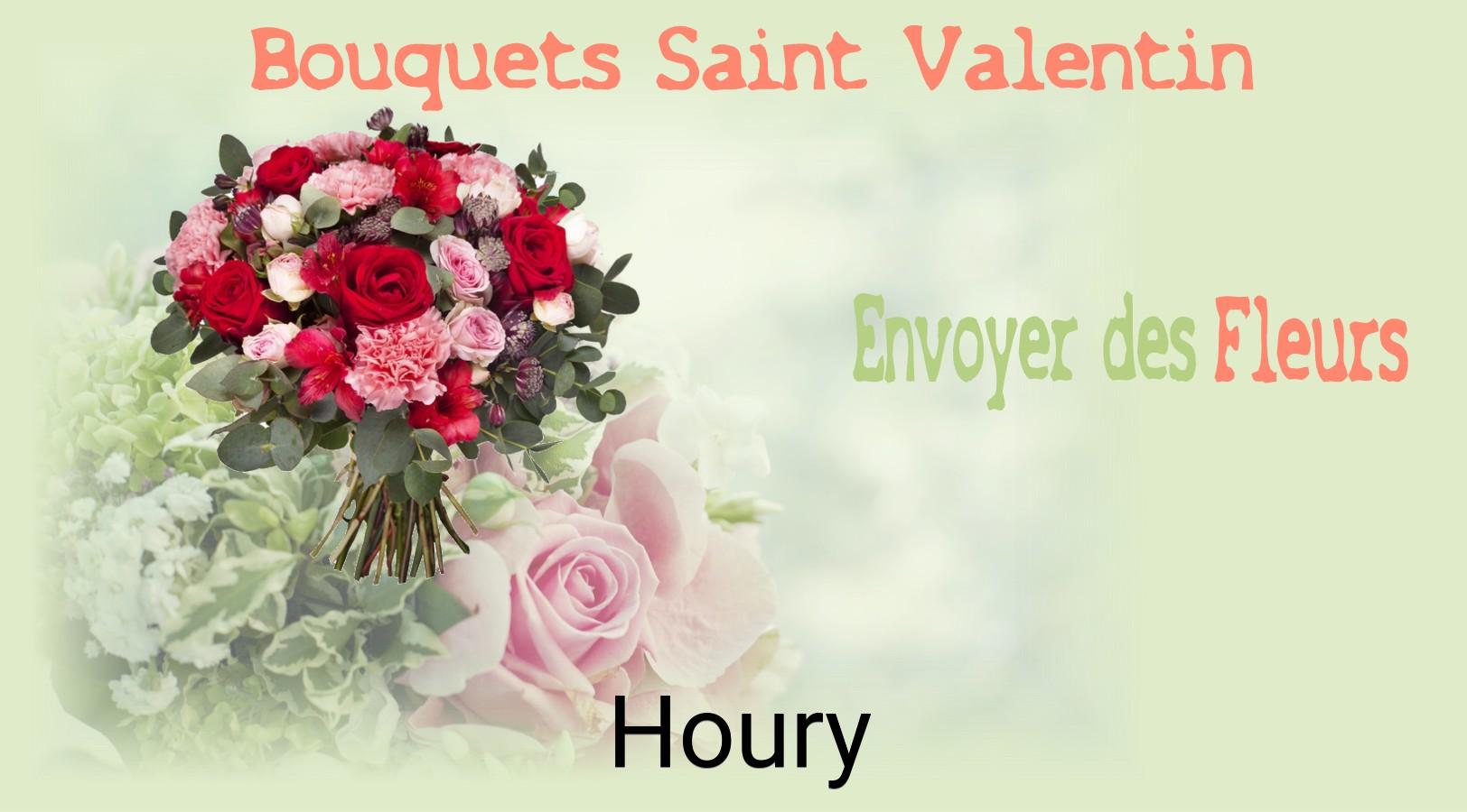 Roses de Saint-Valentin livrées à Houry